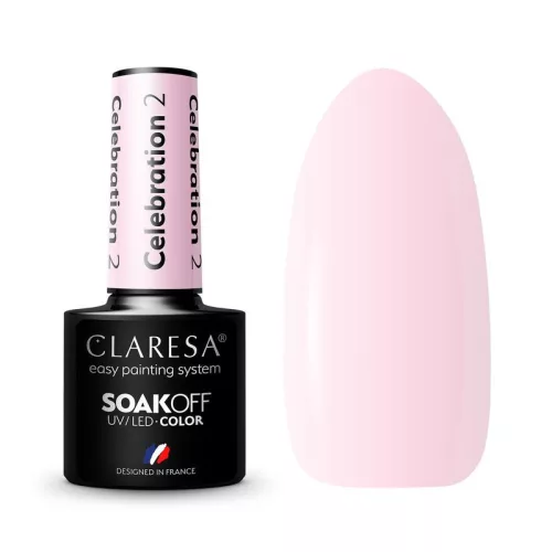 CLARESA UV/LED gél lakk 5g - CELEBRATION 2