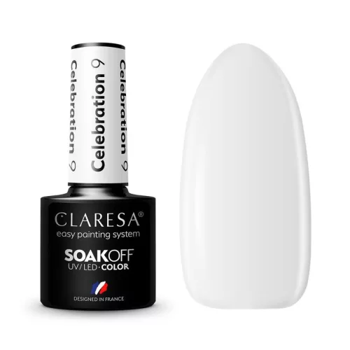 CLARESA UV/LED gél lakk 5g - CELEBRATION 9