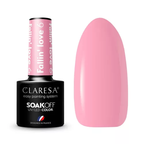 CLARESA UV/LED gél lakk 5g - Fallin' Love 6