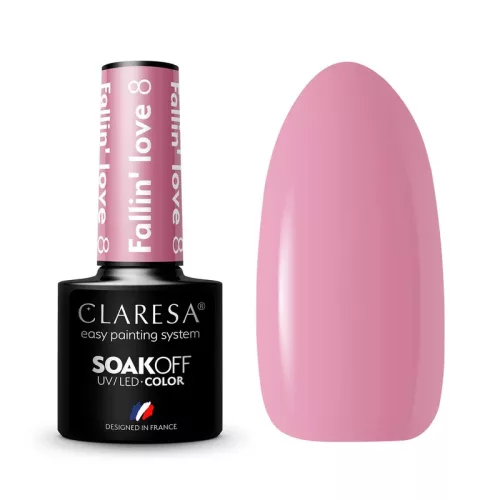 CLARESA UV/LED gél lakk 5g - Fallin' Love 8