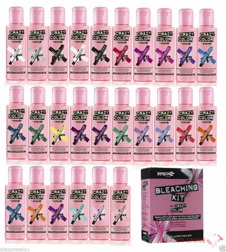 Crazy Color hajszínező 100ml több színben