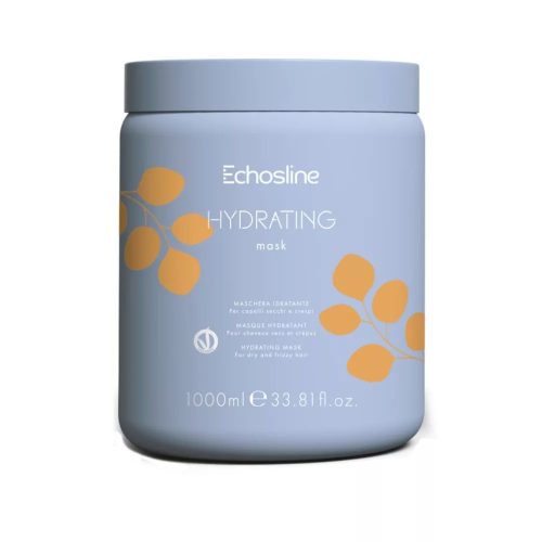 ECHOSLINE - HYDRATING  hajmaszk száraz, töredezett hajra 1000ml