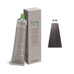    Echosline Echos Color PPD és rezorcin mentes vegán hajfesték 100ml 5.12