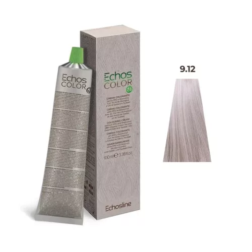 Echosline Echos Color PPD és rezorcin mentes vegán hajfesték 100ml 9.12