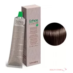    Echosline Echos Color PPD és rezorcin mentes vegán hajfesték 100ml 5.0 Ice  hideg világos barna