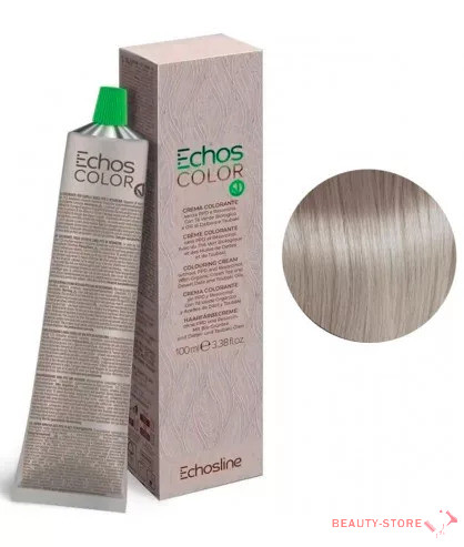  Echosline Echos Color PPD és rezorcin mentes vegán hajfesték 100ml 10.11 extra hideg platina szőke