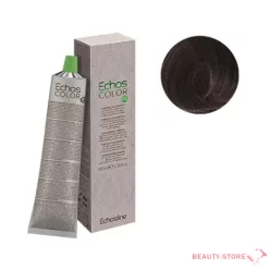    Echosline Echos Color PPD és rezorcin mentes vegán hajfesték 100ml 4.7 Cold hideg közép gesztenye barna
