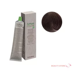    Echosline Echos Color PPD és rezorcin mentes vegán hajfesték 100ml 4.72 közép gesztenye meleg barna