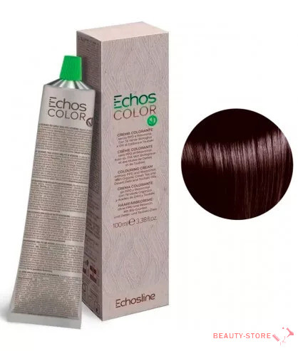  Echosline Echos Color PPD és rezorcin mentes vegán hajfesték 100ml 6.72 sötét szőke meleg barna