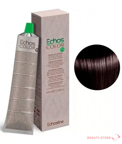  Echosline Echos Color PPD és rezorcin mentes vegán hajfesték 100ml 5.0 világos barna