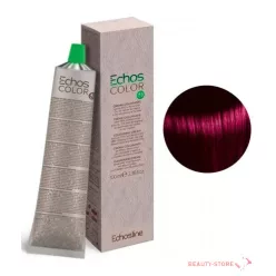    Echosline Echos Color PPD és rezorcin mentes vegán hajfesték 100ml 6.26 világos gesztenye vörös viola
