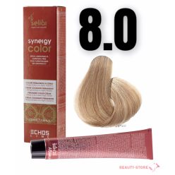   Echosline Seliár Synergy Color ammóniamentes hajfesték 100ml 8.0 világos szőke