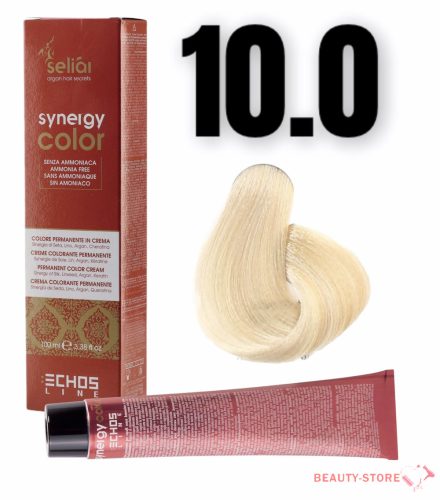 Echosline Seliár Synergy Color ammóniamentes hajfesték 100ml 10.0 platina szőke