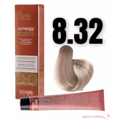   Echosline Seliár Synergy Color ammóniamentes hajfesték 100ml 8.32 világos bézs szőke