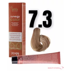    Echosline Seliár Synergy Color ammóniamentes hajfesték 100ml 7.3 szőke arany