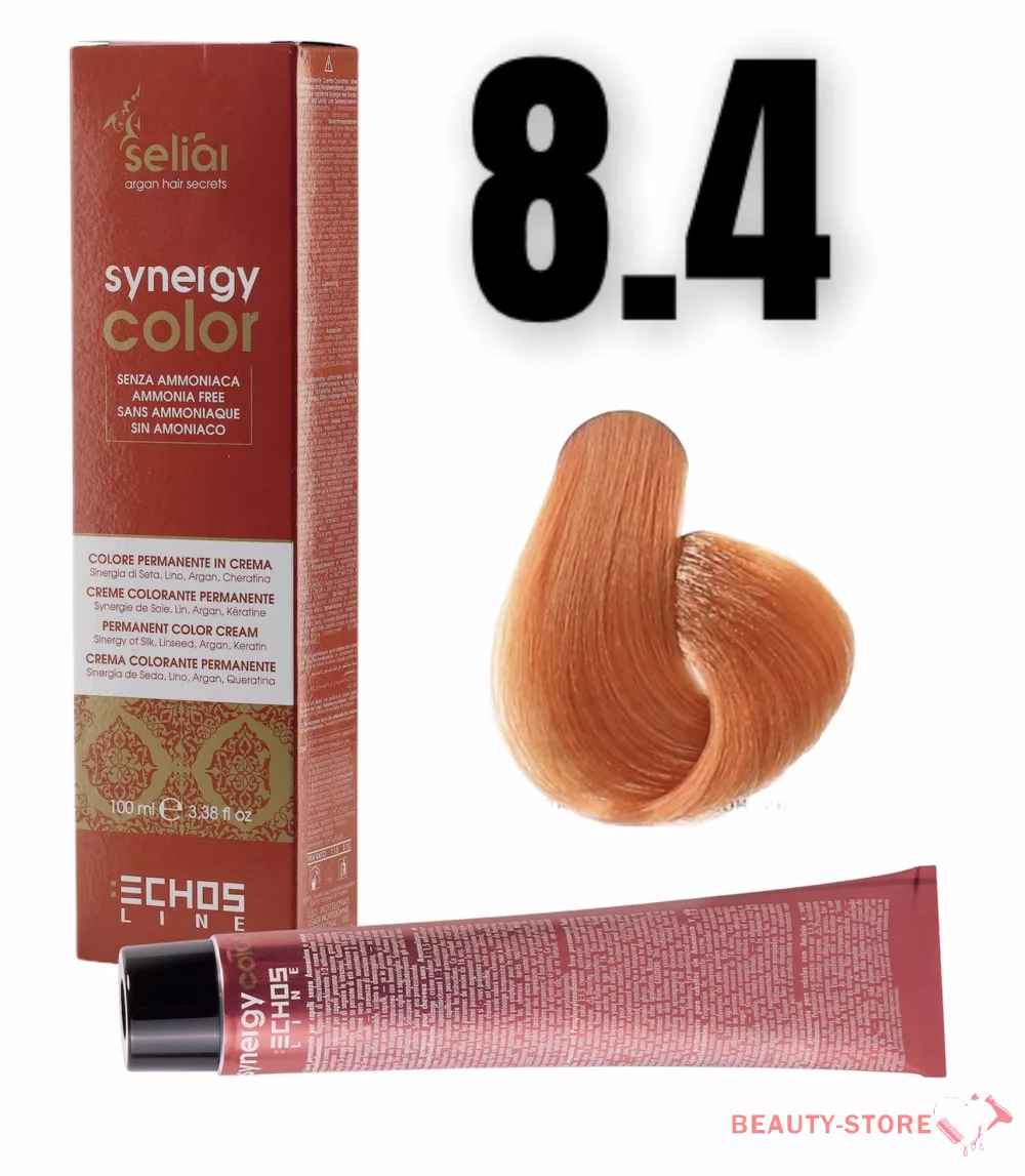 ECHOSLINE Seliàr Synergy Color – Ammoniakfreie Cremefarbe Für Dunkelbraunes Haar, Farbe 3.0