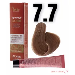    Echosline Seliár Synergy Color ammóniamentes hajfesték 100ml 7.7 szőke barna