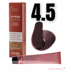    Echosline Seliár Synergy Color ammóniamentes hajfesték 100ml 4.5 gesztenye mahagóni