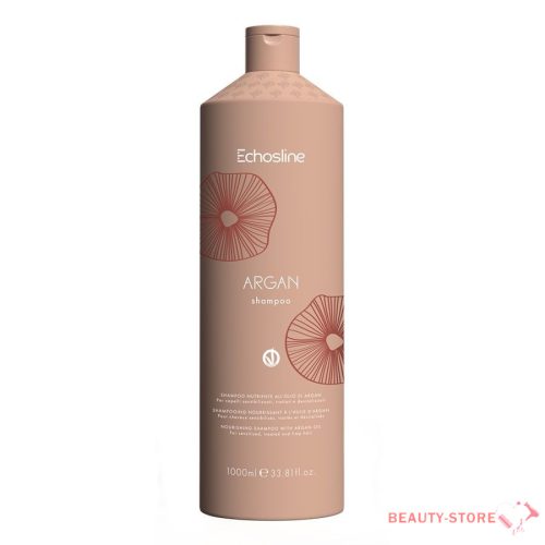 Echosline Argan sampon 1000ml sérült, vegyileg kezet hajra