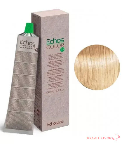  Echosline Echos Color PPD és rezorcin mentes vegán hajfesték 100ml 10.0 platina szőke