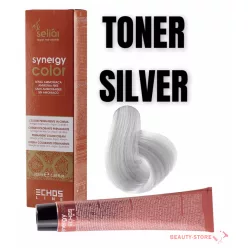    Echosline Seliár Synergy Color ammóniamentes hajfesték 100ml toner ezüst
