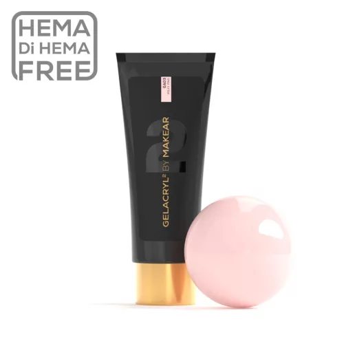 MAKEAR Poly Gel  - Gelacryl2 - GA03 - Milky Pink