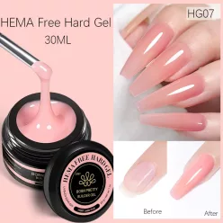   BORN PRETTY PRO Hard Gel építőzselé 30 ml - HG07 - Jade Pink