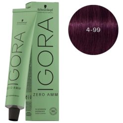   Igora Zero amm 4-99 medium violet brown extra hajfesték 60ML