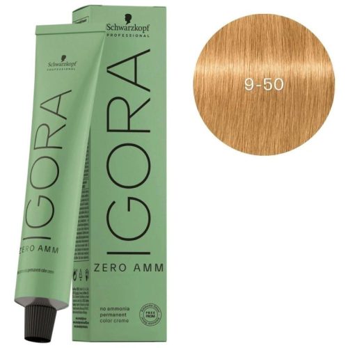 Igora Zero amm 9-50 very light golden blonde natural hajfesték 60ML
