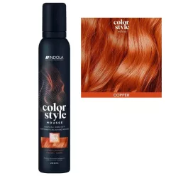 Indola Color Style Mousse 200ml copper