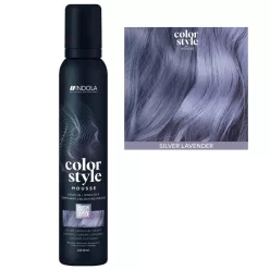 Indola Color Style Mousse 200ml - Silver Lavender
