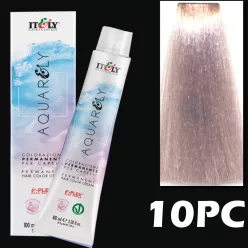   Itely AQUARELY E-PLEX 10 PC 10.81 100 ml ultra világos gyöngyház hamvas szőke hajfesték