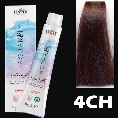 Itely AQUARELY E-PLEX 4CH 4.73 hajfesték 100ml csokoládé középbarna