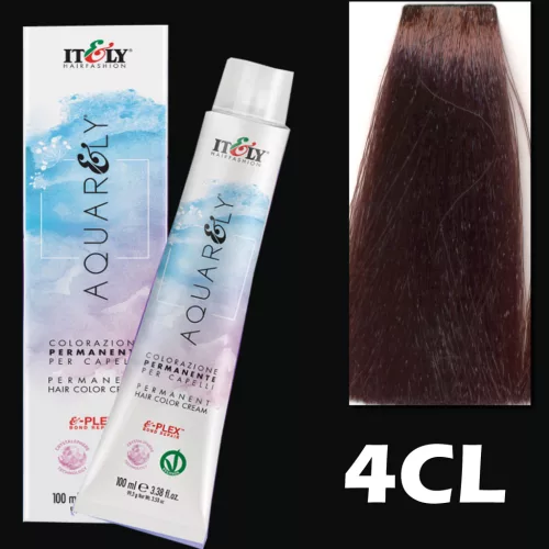Itely AQUARELY E-PLEX 4CL 4.03 hajfesték 100ml meleg natúr középbarna