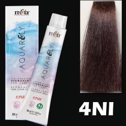   Itely AQUARELY E-PLEX 4NI 4.00 hajfesték 100ml intenzív natúr középbarna