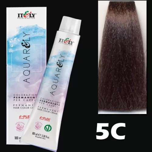Itely AQUARELY E-PLEX 5C 5.1 hajfesték 100ml hamvas világosbarna