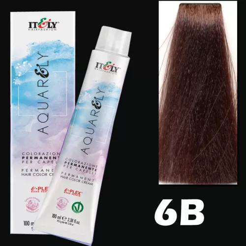 Itely AQUARELY E-PLEX 6B 6.23 100ml hajfesték 100 sötét bézs szőke