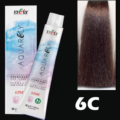 Itely AQUARELY E-PLEX 6C 6.1 hajfesték 100ml hamvas sötét szőke