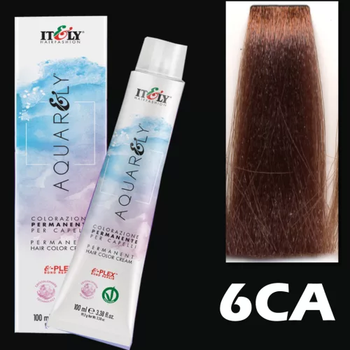 Itely AQUARELY E-PLEX 6CA 6.73 hajfesték 100ml karamell sötét szőke