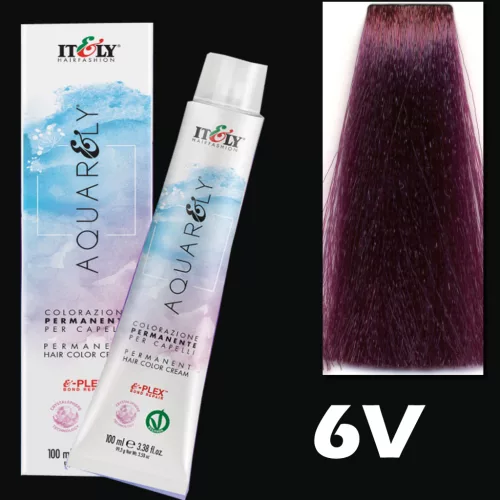Itely AQUARELY E-PLEX 6V 6.6 100ml hajfesték lila sötét szőke