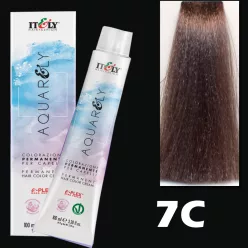   Itely AQUARELY E-PLEX 7C 7.1 hajfesték 100ml hamvas középszőke