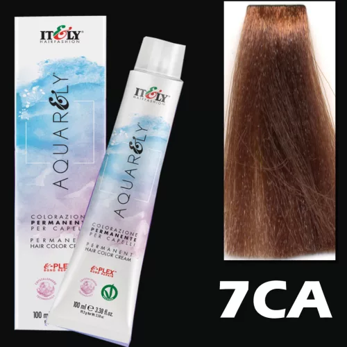 Itely AQUARELY E-PLEX 7CA 7.73 hajfesték 100ml karamell középszőke
