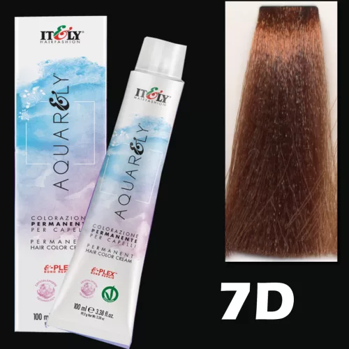 Itely AQUARELY E-PLEX 7D 7.3 hajfesték 100ml arany-közép szőke