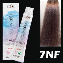   Itely AQUARELY E-PLEX 7NF 7.01 100ml hajfesték 100ml hideg natúr középszőke