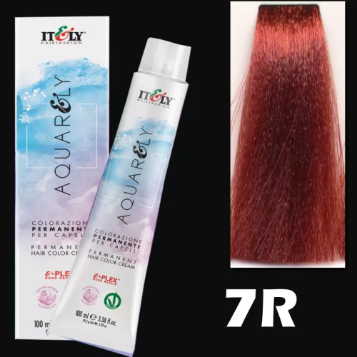 Itely AQUARELY E-PLEX 7R 7.4 hajfesték 100ml réz középszőke