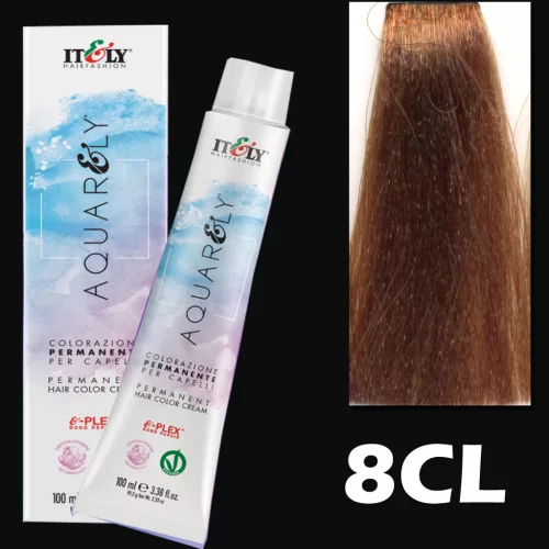 Itely AQUARELY E-PLEX 8CL 8.03 hajfesték 100ml meleg natúr világos szőke