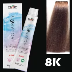   Itely AQUARELY E-PLEX 8K 8.21 hajfesték 100ml füstös világos szőke