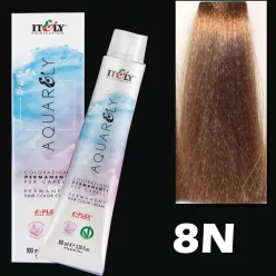   Itely AQUARELY E-PLEX 8N 8.0 hajfesték 100ml natúr világos szőke