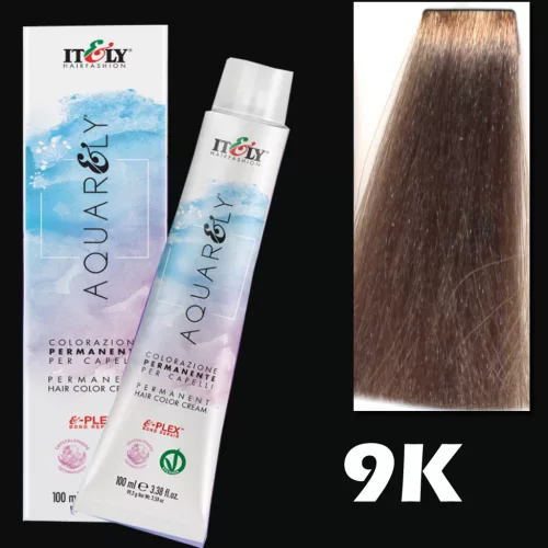 Itely AQUARELY E-PLEX 9K 9.21 hajfesték 100ml füstös nagyon világos szőke