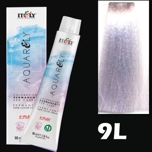 Itely AQUARELY E-PLEX 9L 9.86 100ml hajfesték levendula nagyon világos szőke